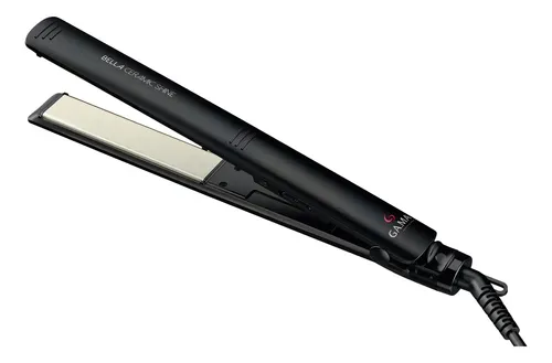 Planchita de pelo GA.MA Italy Elegance Bella Shine Ceramic Ion negra