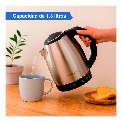Pava Eléctrica Matera Kanji Home Kjh-pe15002m 1500w 1.8 Mate — imagen 2