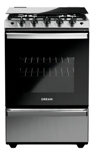 Cocina Drean CD5617AI0 — 56 cm, Air Fryer, Grill Eléctrico y Encendido Automático