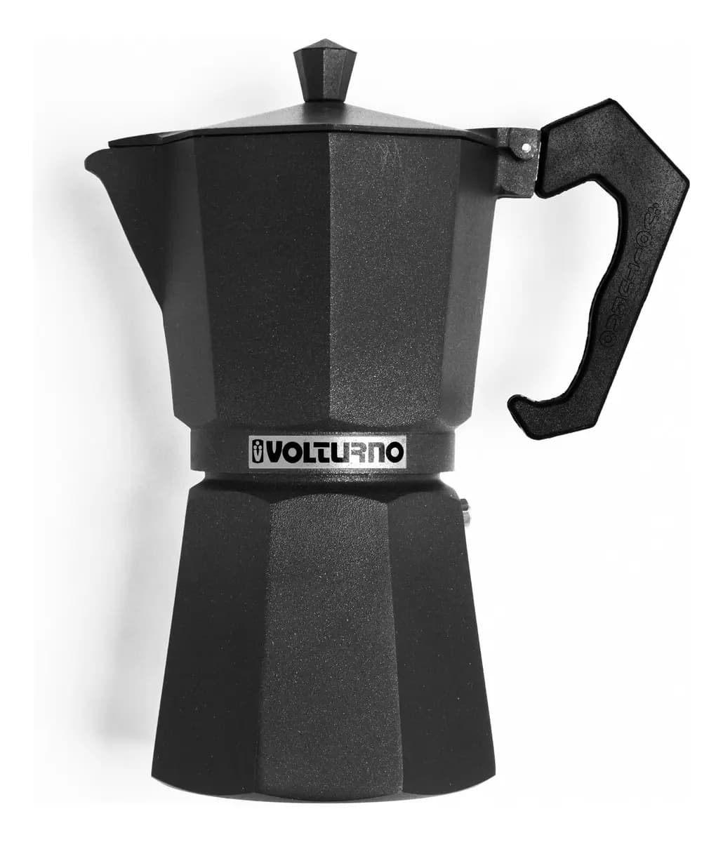 Cafetera Volturno Ebano 9 Pocillos Color Negro