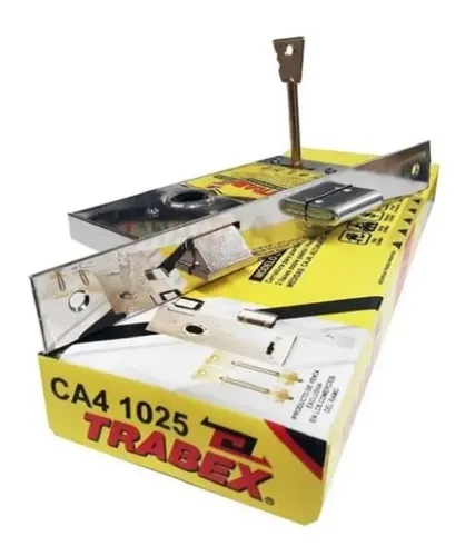 Cerradura Manual Trabex 1025 4 Combinaciones Niquelada para Puerta
