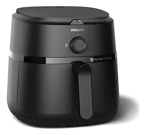 Freidora De Aire Philips Serie 1000 Na130/00 6.2l Negra