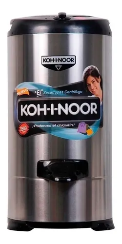 Secarropas Centrífugo Koh-i-noor A-655 — 5,5 kg, Línea Acero Inoxidable