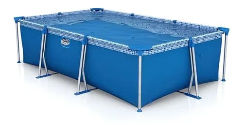 Pelopincho 1043 Pileta estructural rectangular con capacidad de 2800 litros 1.6x2.7 m