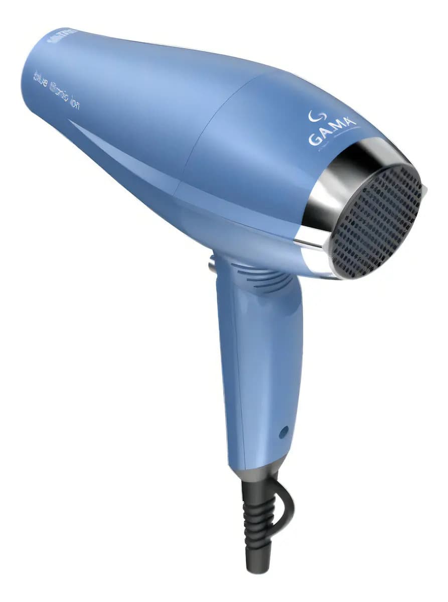 Secador Pelo Gama Brilliant Blue Titanium Profesional 2200w Color Azul — imagen 3