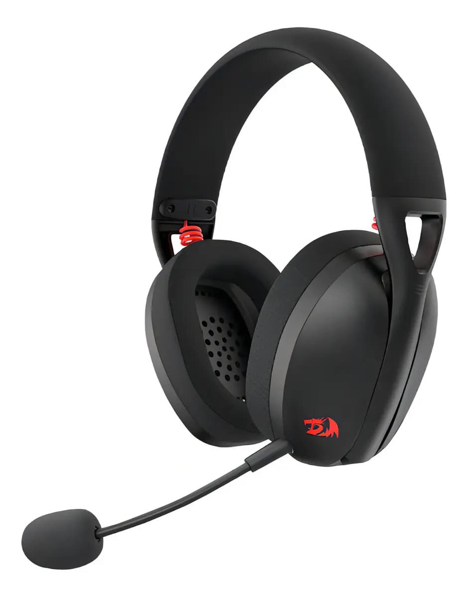 Audífonos Redragon Ire Pro H848 Bluetooth USB Recargable Negro — imagen 2