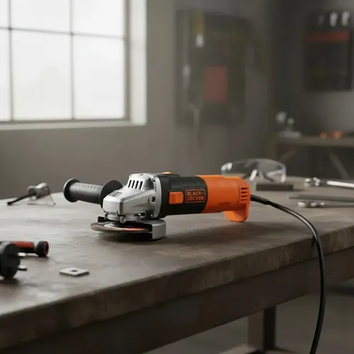 Amoladora Angular Black+Decker G720N — 820 W, la más potente