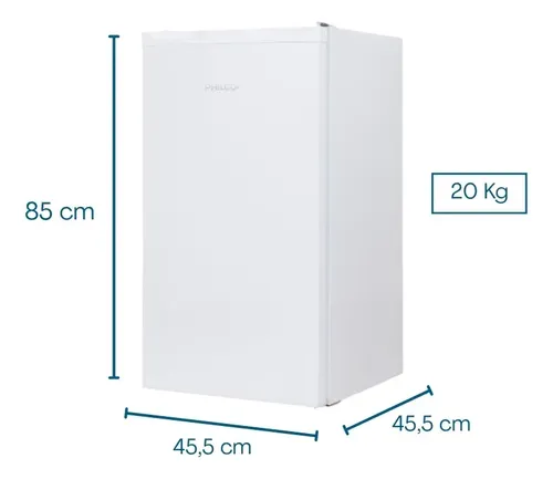 Freezer Vertical Philco PHCV065B — 65 Litros, Blanco, 20 kg — imagen 2