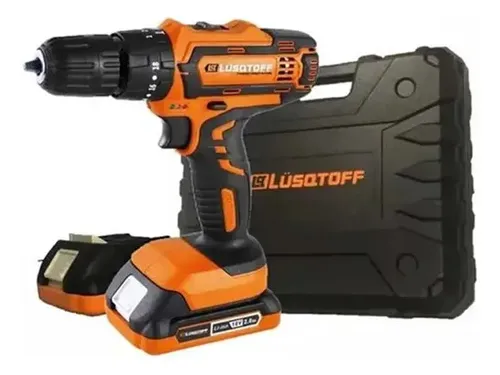 Taladro Percutor Inalámbrico LUSQTOFF ATL18-8B — 18V, 2 Baterías