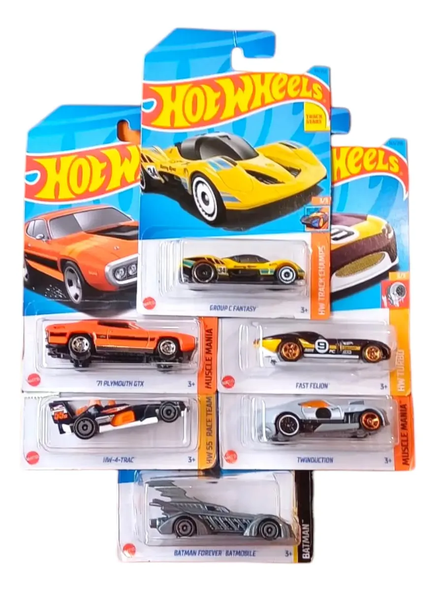 Autito Hot Wheels Individual Mattel: Escala 1:64, Modelo al Azar