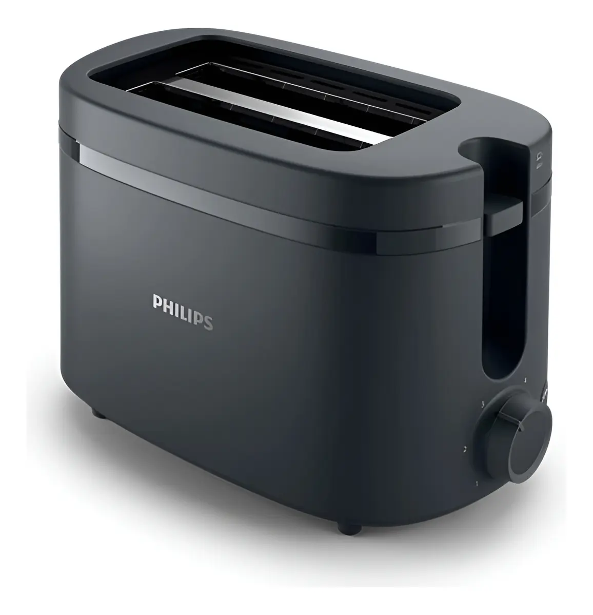 Philips Tostadora Electrica De Pan 650w 2 Panes 6 Ajustes Color Negro HD251090 — imagen 2