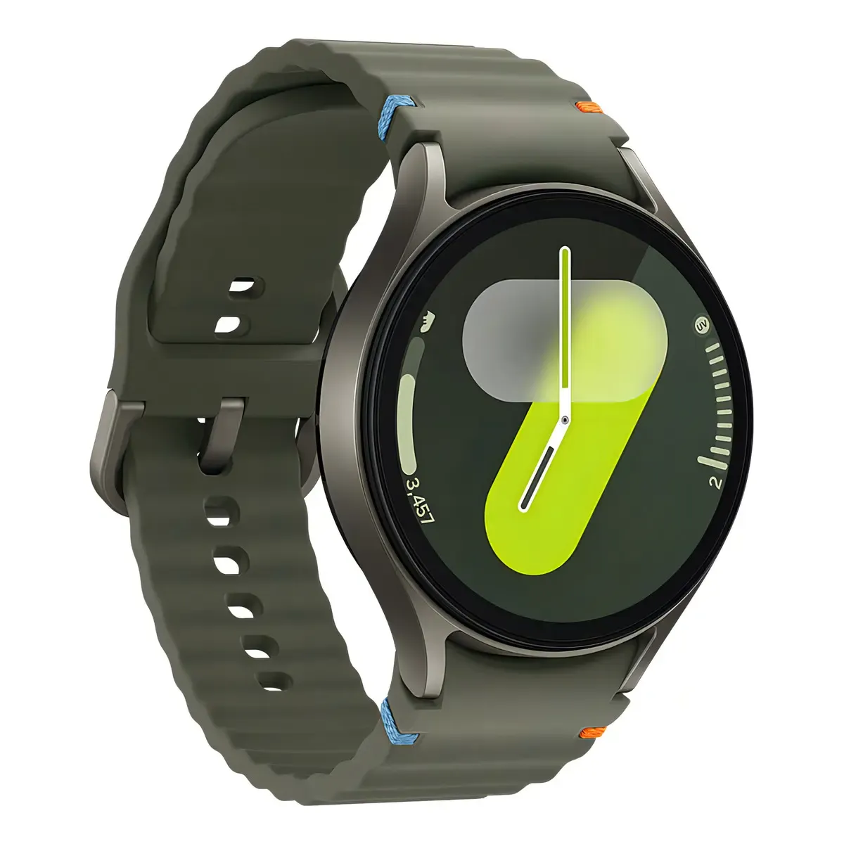 Reloj inteligente Samsung Galaxy Watch7 de 44 mm con Bluetooth, Galaxy Ai, pantalla de cristal de zafiro verde