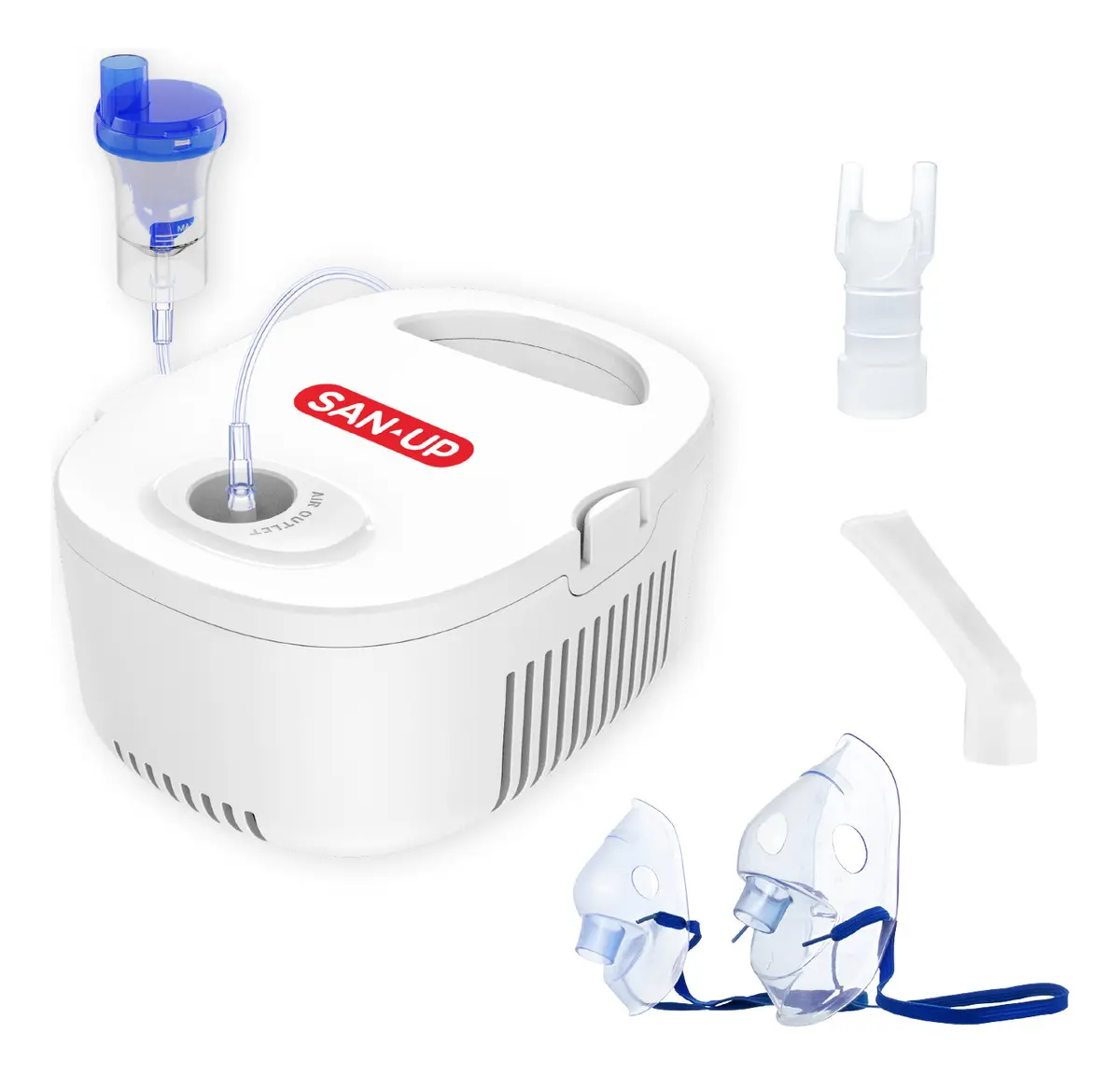 Nebulizador a Pistón San-Up ClearBreath SU-NEP603 8ml con Accesorios (Certificado por la ANMAT) — imagen 2