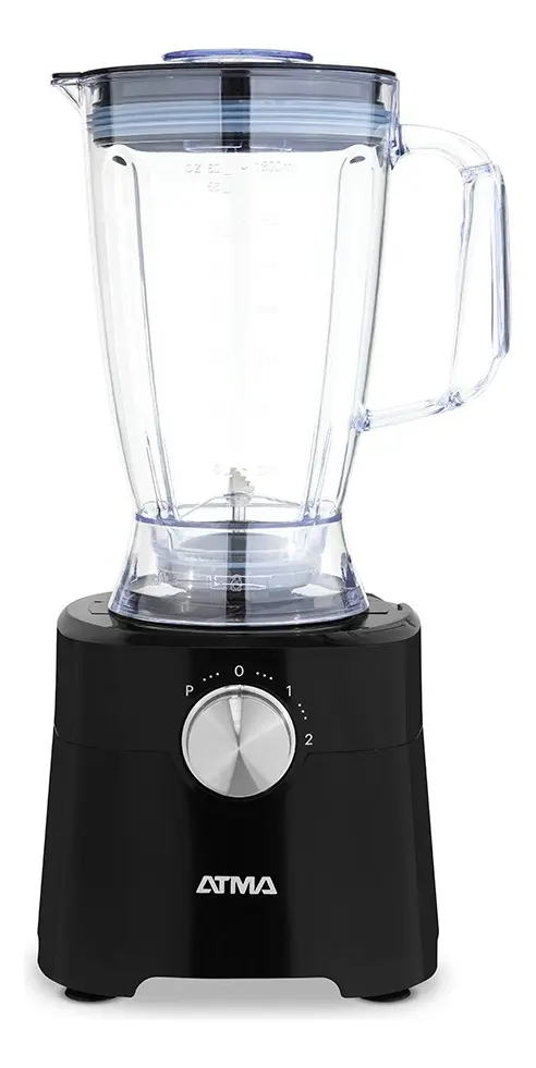 Multiprocesadora Atma 9 en 1 con jarra licuadora, picadora LP8426AP 600w Negra — imagen 2