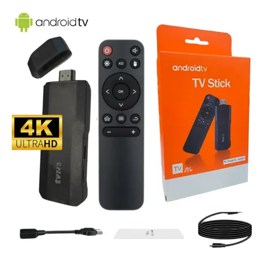 Tv Stick Wi-fi Smart Tv Android Hdmi Tv Box Fire Convertidor Color Negro — imagen 2