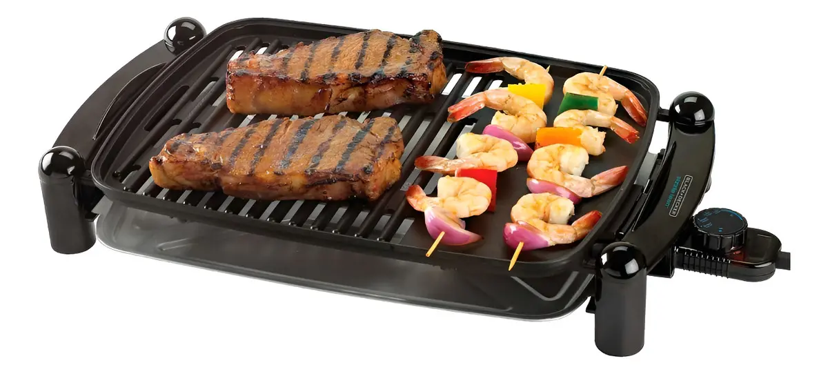Parrilla Eléctrica Black+decker Sizzlelean Ig201-ar Negra