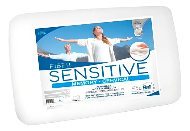 Almohada cervical Fiberball Sensitive, la más vendida de Argentina