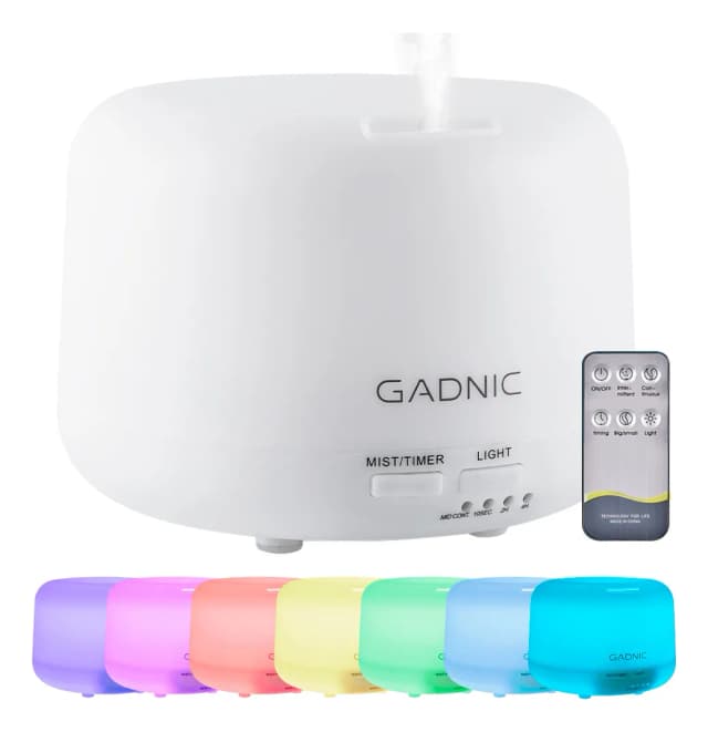 Difusor de aromas Gadnic DIFU0001 de 300ml, el mejor calificado de esta comparativa