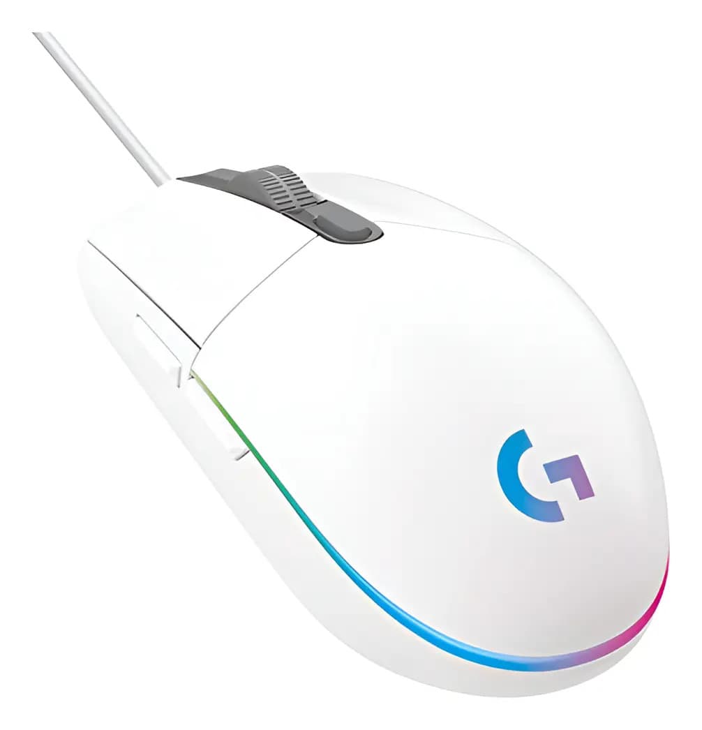 Mouse Gamer Logitech G203 Lightsync White