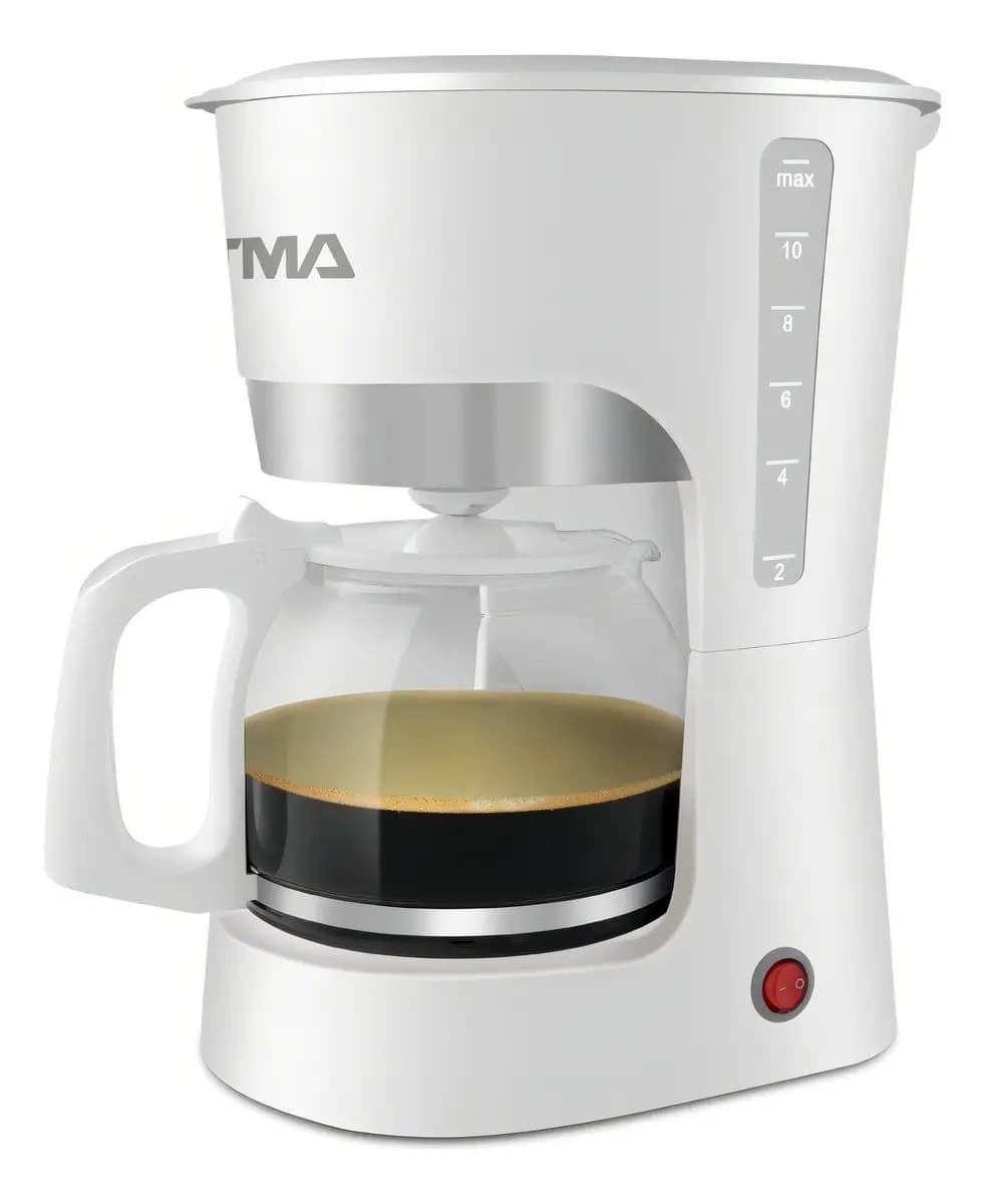 Cafetera de filtro Atma CA8133 semiautomática blanca