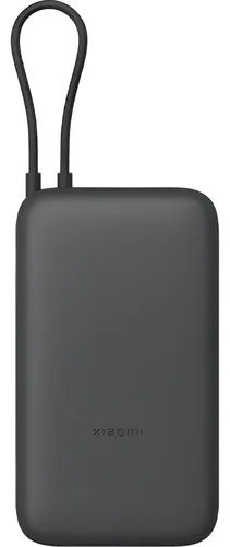 Cargador Xiaomi Power Bank 20000mah Cable Usb-c Carga Rapida Negro