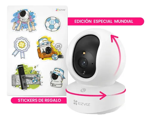Cámara De Seguridad Ezviz Ty1 Wifi Interior Motorizada