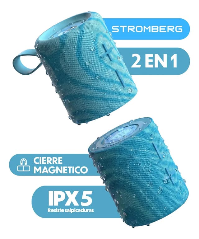 Parlante Stromberg Twin 2, el modelo 2 en 1 que se separa en dos parlantes
