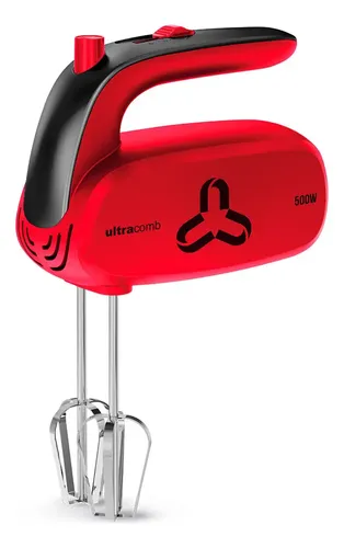 Batidora de mano Ultracomb BM-2608R con gancho amasador, la mejor elección general de esta guía