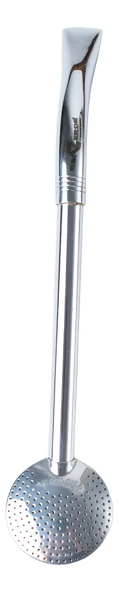 Bombilla Rei Verde Pico De Loro 19,5 Cm Acero Inoxidable Gris