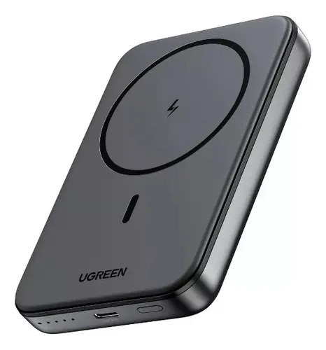 Ugreen 10,000mah 20w Magnetic Power Bank, Cargador Portátil Color Negro