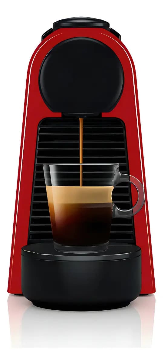 Cafetera Nespresso Essenza Mini roja de cápsulas, la más vendida del catálogo en Argentina