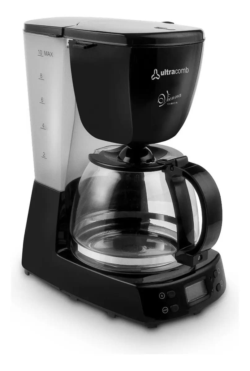 Cafetera de filtro Ultracomb CA-2205 con timer digital