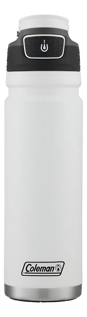 Botella Termica Coleman Acero Inoxidable Freeflow 700 Ml Color White Truffle