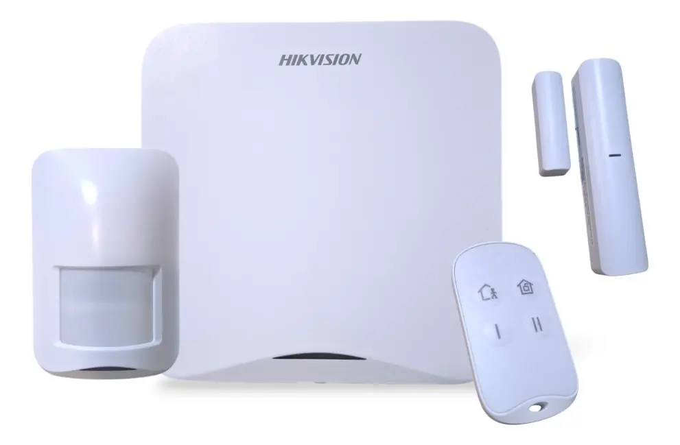 Kit Panel Alarma Wifi 4g Ax Home Hikvision 16 Zonas Sensor