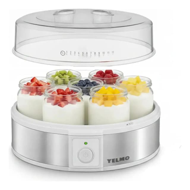 Yogurtera eléctrica Yelmo YG-1700, la más vendida de Argentina