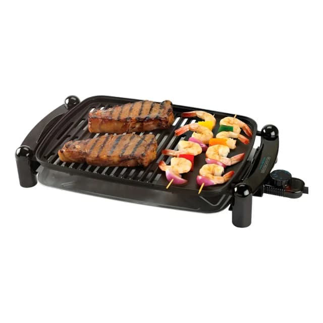 Parrilla eléctrica Black+Decker Sizzlelean, la elección general de esta guía
